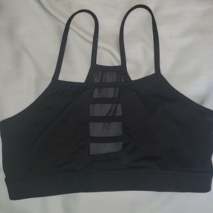 Shein open front sport bra